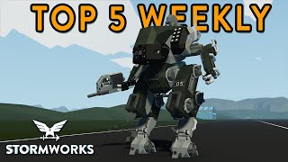 Stormworks Weekly Top 5 Workshop Creations - Episode 166