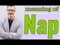 Nap | Meaning of nap