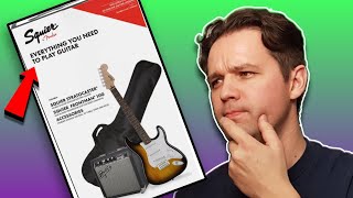 Unboxing the Squier Stratocaster Pack - And then Giving it Away