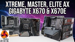 X670 \u0026 X670E – Gigabyte’s Aorus Motherboards