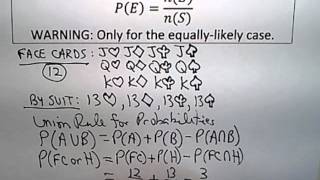 Basic Probability Principle Problem with Cards