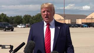 09/26/19: President Trump Delivers Remarks Upon Arrival