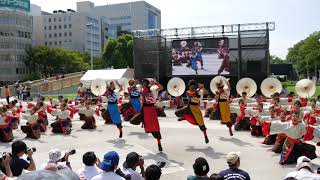 04 神戸学生よさこいチーム湊にっぽんど真ん中祭り2017 ご当地ぐるめぱーく会場　４K