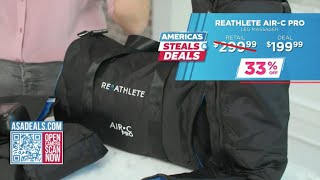 Americas Steals and Deals - REATHLETE AIR-C PRO Leg Massager