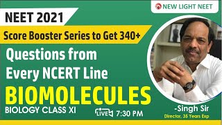Neet Ncert Questions Biology Class 11th Biomolecule Doovi