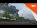 Tiga cedera kilang terbakar di kawasan perindustrian SILC