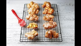 Glazed Apple Fritters