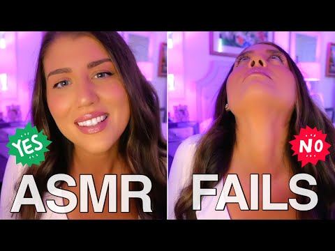 Asmr Gone Wrong Bloopers Outtakes Asmr Fails Youtube