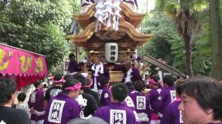 平成28年10月8日 南河内だんじり祭り錦織神社 退場3