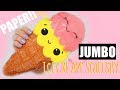 DIY JUMBO PAPER SQUISHY | How to make a squishy without foam #9 DIY JUMBO PAPER SQUISHY | How to make a squishy without foam #9