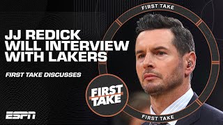 'JJ IS EXACTLY WHERE HE WANTS TO BE' 👀 Stephen A. on Redick interviewing with La