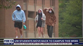 UW students move back to campus this week | FOX 13 Seattle