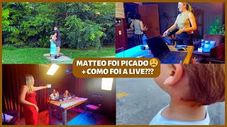 MATTEO FOI PICADO POR MARIMBONDO😫Como foi a LIVE do PREMIO GABY GARCIIA 2024??? | Gaby Garciia