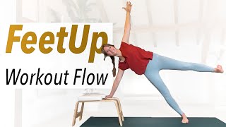 FeetUp Yoga Workout  (BUILD STRENGTH \u0026 CONFIDENCE For Headstands) - YogaCandi