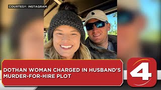 Dothan woman charged in husband's murder-for-hire plot