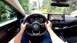 Nissan QASHQAI e-POWER 2023 - POV test drive (country roads & highway) FULL detailed REVIEW