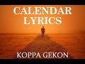 Calendar Ya Mungu Koppa Gekon Mp3 Download Mp3 Music & Mp4 video downloads