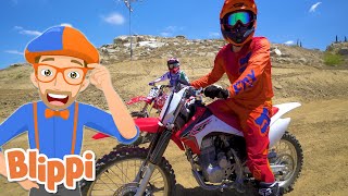 Blippi  | Blippi Explores a Motorcycle | Educational Videos for Toddlers | Cars for Children