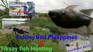 Airgun fish Hunting tiksay \u0026 fishing Rod Philippines 🐠🐠🐠