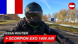 Scorpion EXO 1400 Air - Essai Routier - Champion Helmets