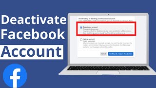 ラップトップ/PC 2025 で Facebook アカウントを無効にする方法 || Facebook アカウントを一時的に無効にする