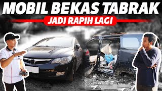 MOBIL BEKAS TABRAK GOKILL, BISA NORMAL LAGI❗