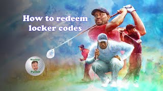 PGA Tour 2K25 - How to redeem a locker code