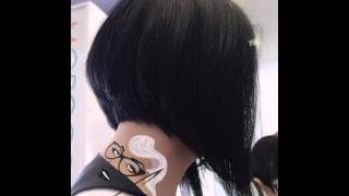 Angled Bob Haircut