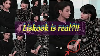 Liskook video that will make you believe it's real!Liskook is real? #liskook #lisa #jungkook #shorts