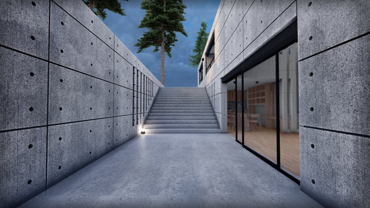 Koshino House - Tadao Ando - YouTube