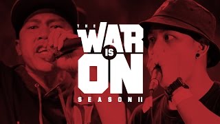 THE WAR IS ON SS.2 EP.10 - MONKEY P VS NIL LHOHITZ | RAP IS NOW