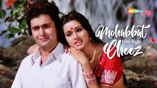 Mohabbat Hai Kya Cheez | Prem Rog | Padmini Kolhapure | Rishi Kapoor | Lata Mangeshkar|Suresh Wadkar