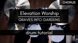 Graves Into Gardens ft. Brandon Lake - Elevation Worship (Drum Tutorial/Play-through)