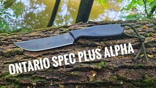 Ontario Spec Plus Alpha Combat Knife