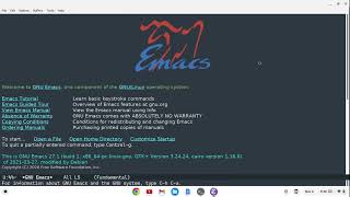 Emacs Mega Tutorial Part 1 (The Saga Begins)