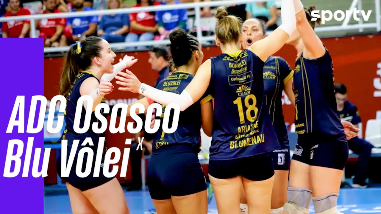 ADC OSASCO 3 X 1 BLU VÔLEI | MELHORES MOMENTOS | FINAL SUPERLIGA B ...