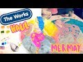 Cheap Art Supplies Haul! | THE WORKS | #MerMay edition!