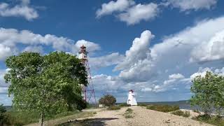 Hecla Provincial park2 Gull Harbour Light House Tower 🇨🇦mb