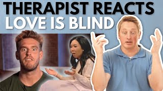 Therapist Reacts RAW to Love is Blind