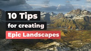 10 Tips for creating Epic Landscapes in Blender