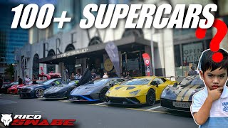 100+ SUPERCARS RALLY MEET UP❗️My Baby Boy went SPEECHLESS❗️Philippines