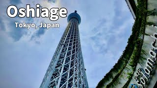 Oshiage - Walking around the Small Streets on the Foot of Tokyo Skytree, Tokyo | JAPAN Walking Tour