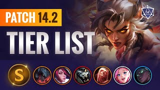 UPDATED Patch 14.2 TIER LIST for League of Legends Season 2024