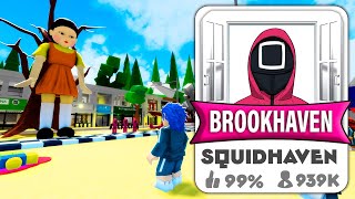 I Created SQUID GAMES on Brookhaven!