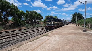 18495 Rameswaram - Bhubaneswar Express Train Arrival and Departure in Sivaganga | #REITYoutubevideos