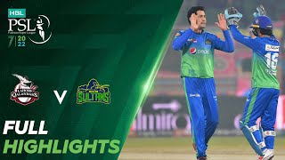 Full Highlights | Lahore Qalandars vs Multan Sultans | Match 31 | HBL PSL 7 | ML2T