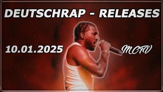 DEUTSCHRAP - NEW RELEASES ➤ 10.01.2025 🚨💯 | 🔥MCTV | NEUE SONGS🔥