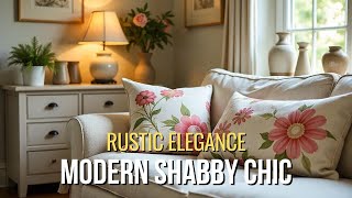 Rustic Elegance: English Country Cottage Interiors \u0026 Shabby Chic Decorating Ideas for Modern Homes