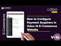 How to Configure Payment Acquirers in Odoo 14 eCommerce Website