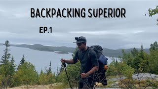 4 Days Solo Backpacking Lake Superior's Rugged Coastal Trail - Ep.1